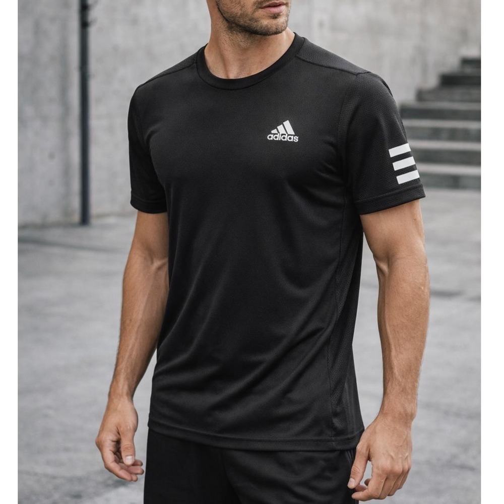 Adidas NWOT Black Primegreen Training T-Shirt Black Size XL Youth Athletic